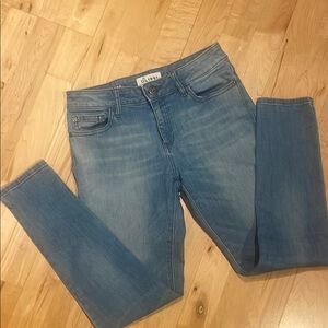 DL1961 Jeans Mid-Rise Classic Denim Women size 27x 27.5 Indigo Blue Made in USA